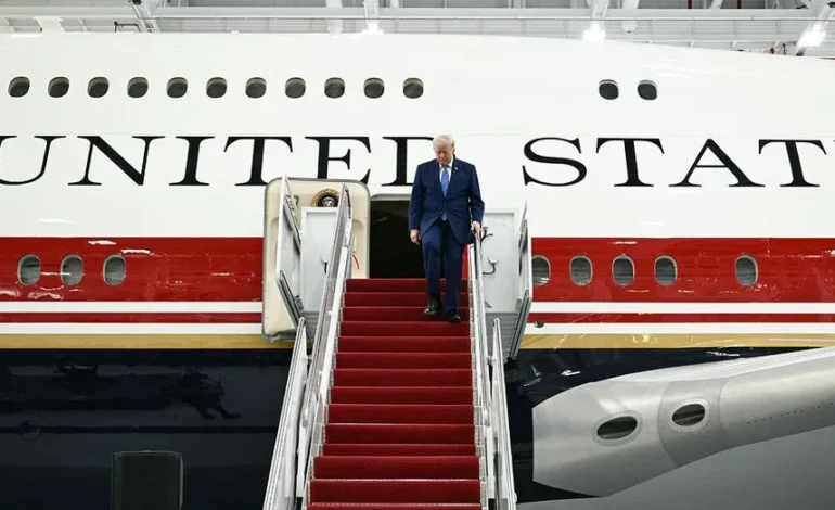 New Presidential Jet Unveiled, Boasts Modern Design and Size
