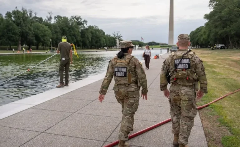 Olympian Among Those Charged in Reflecting Pool Vandalism