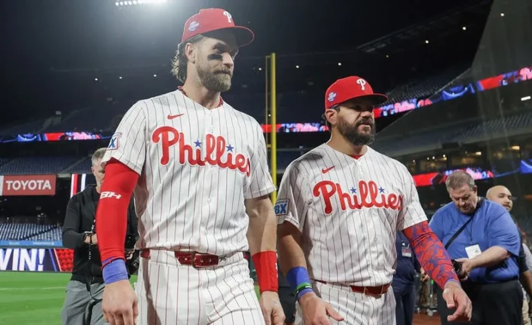 Harper Cycles, Schwarber Homers Thrice in Phillies’ Dominant Win