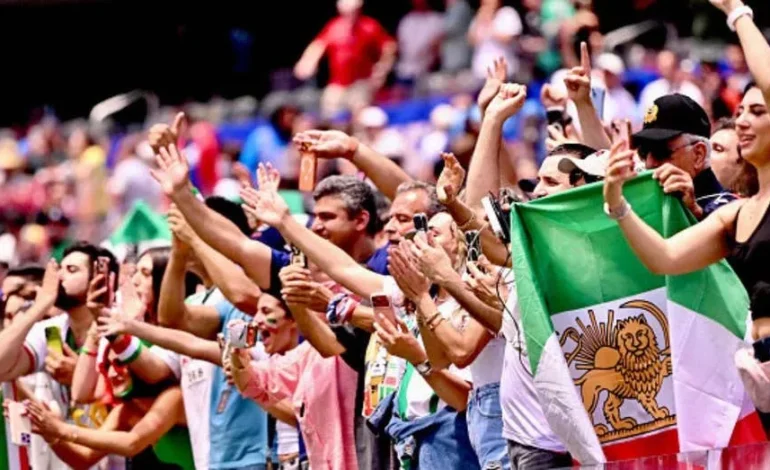 Iranian Fans Showcase Banned Flag Despite World Cup Security