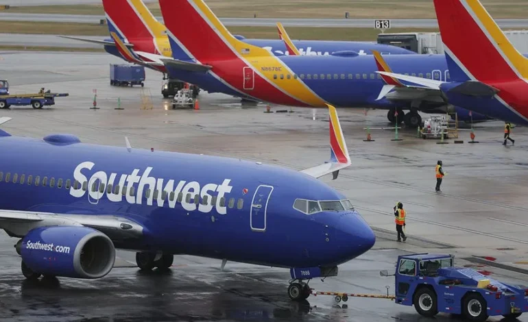 Southwest Jet Damaged by Ground Vehicle During Boarding