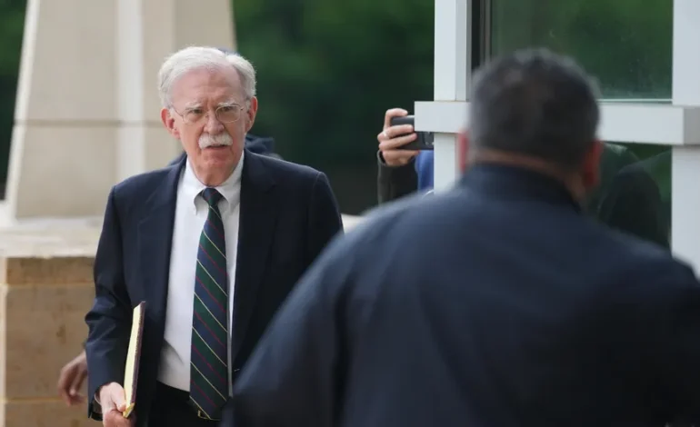 John Bolton Admits Guilt on One Classified Document Charge