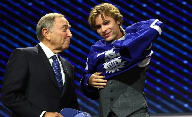Maple Leafs Draft Penn State Star Gavin McKenna First Overall