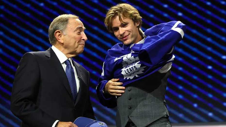Maple Leafs Draft Penn State Star Gavin McKenna First Overall