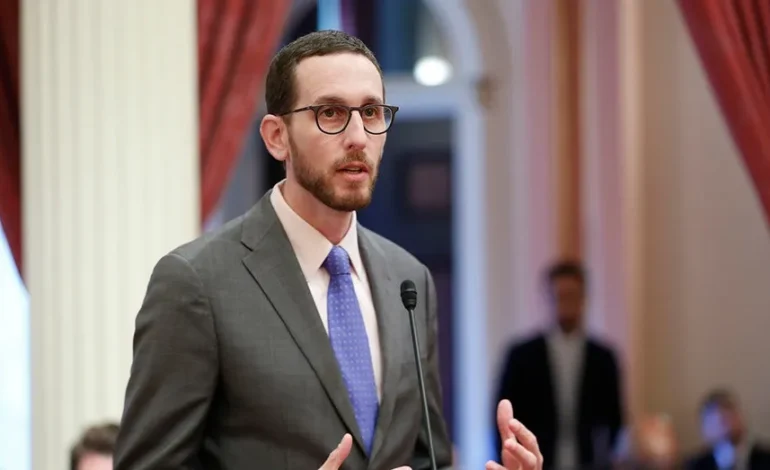 Pro-Gaza Protesters Confront California Senator Scott Wiener at Trans March
