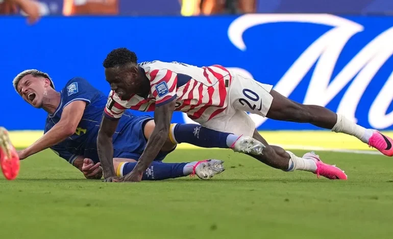 Controversial Red Card Mars Balogun’s World Cup Performance