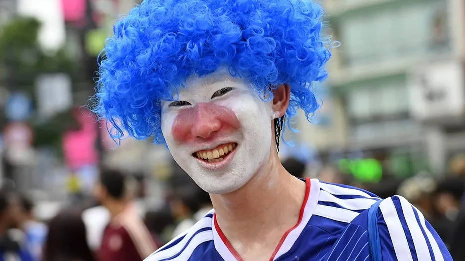 Viral Blue-Haired World Cup Fan Shares His Story