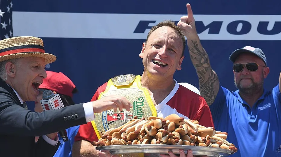 Joey Chestnut Dominates Again, Securing 18th Nathan’s Hot Dog Title