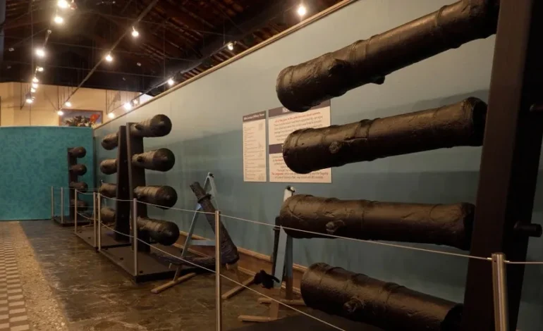 Revolutionary War Cannons Emerge from Riverbed for America 250