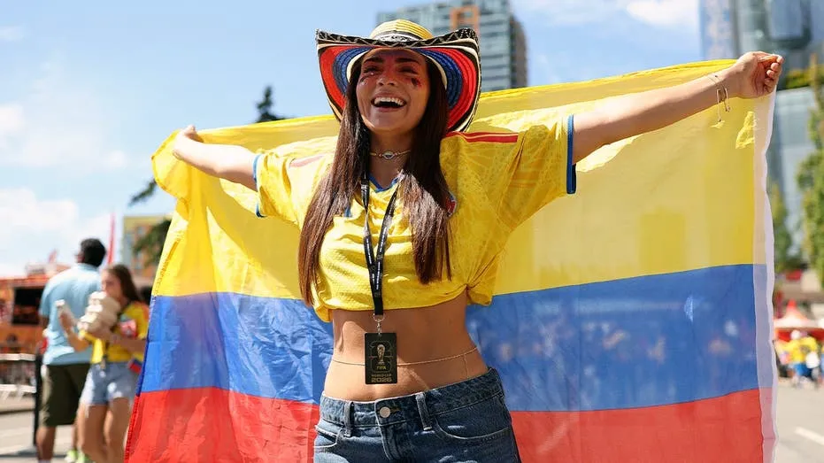 Colombian Fans Paint Vancouver Yellow Ahead of World Cup Showdown