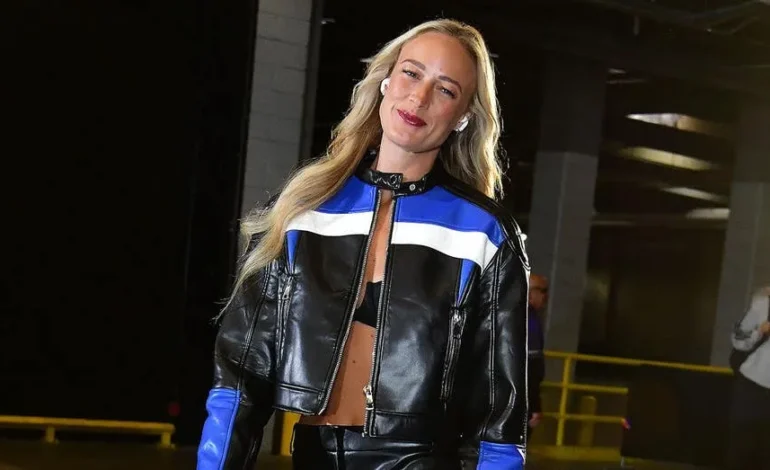 Phoenix Suns’ Sophie Cunningham Dazzles in Entrance Attire, Discusses Fantasy Football