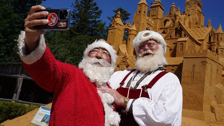Hundreds of Santas March in July Amidst European Heatwave