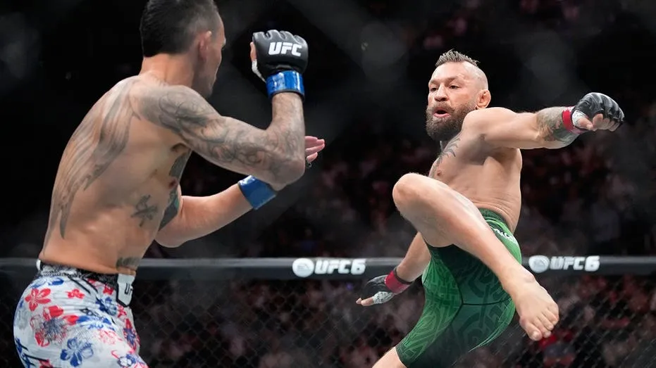 McGregor’s UFC Return Ends Early Due to Apparent Knee Injury