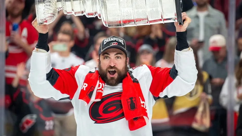William Carrier Fills Stanley Cup with Poutine for Memorable Celebration