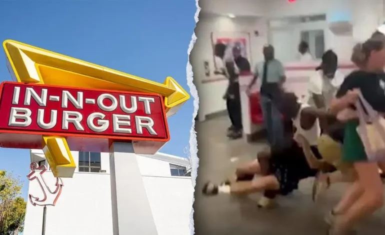 Teen Brawl Erupts in Arizona In-N-Out Amidst Monsoon Storm