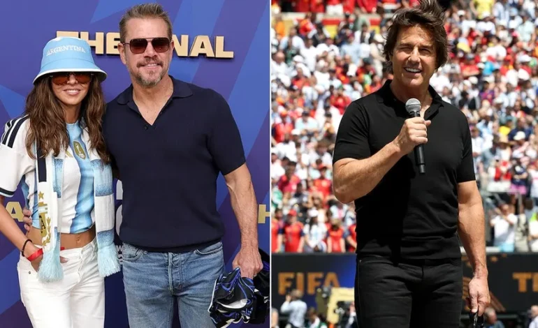 Stars Shine at World Cup Final: Damon, Cruise, Shakira Among Attendees