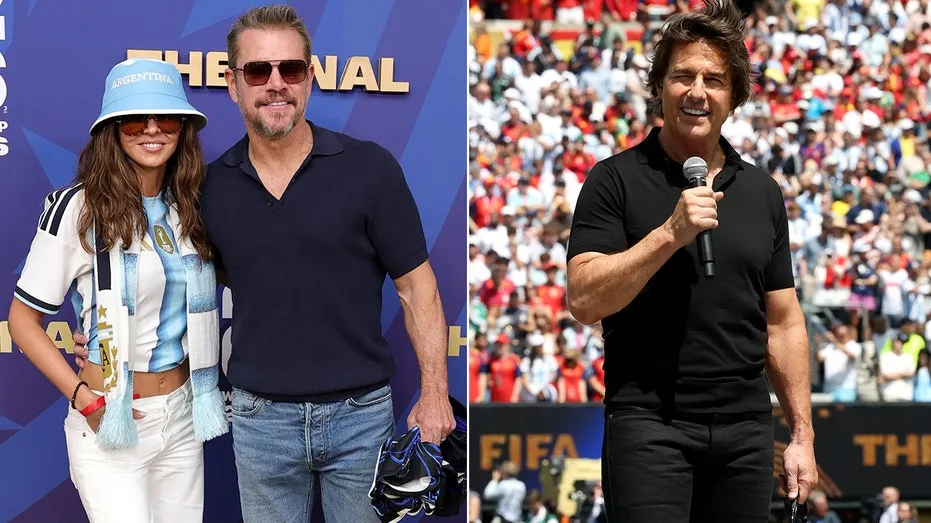 Stars Shine at World Cup Final: Damon, Cruise, Shakira Among Attendees
