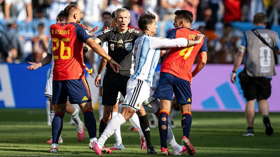 Post-Match Mayhem: Argentina-Spain World Cup Clash Erupts in Brawl