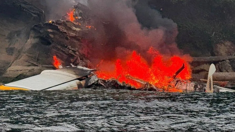 Floatplane Catches Fire After Emergency Landing Off Washington Coast