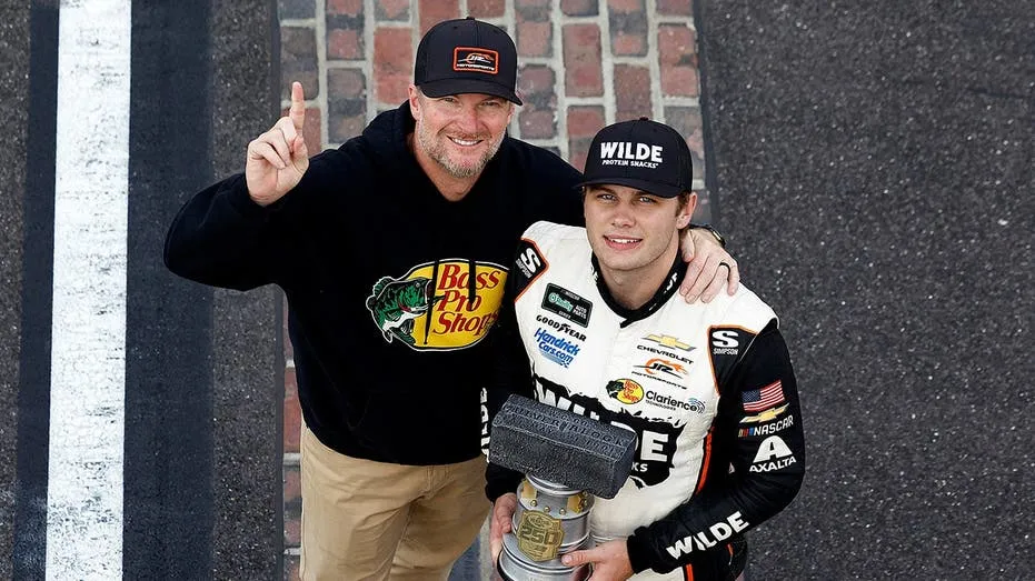 Dale Earnhardt Jr. Emotional After Driver Carson Kvapil’s Maiden Win at Indy