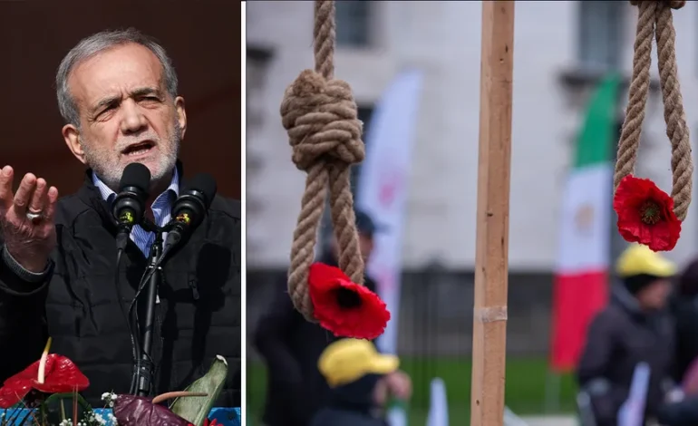 Iranian Prisoners Sew Lips Shut in Protest at Notorious Jail