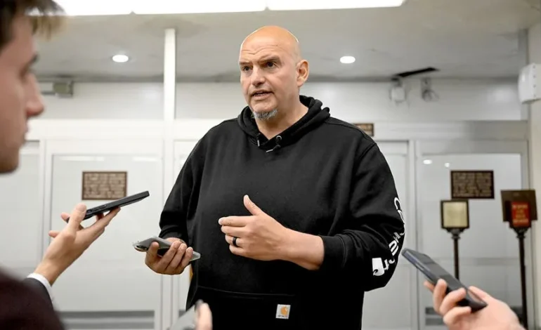 Fetterman Confronts Reporter from Anti-Israel Outlet