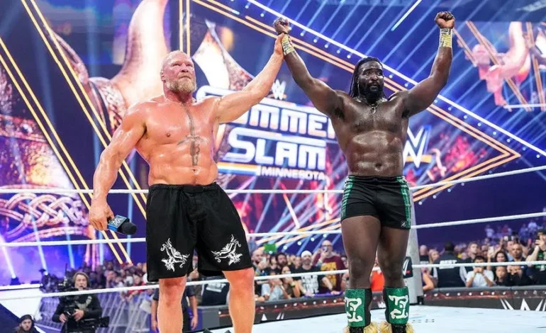 Oba Femi Ascends, Defeating Brock Lesnar in Hell in a Cell Thriller