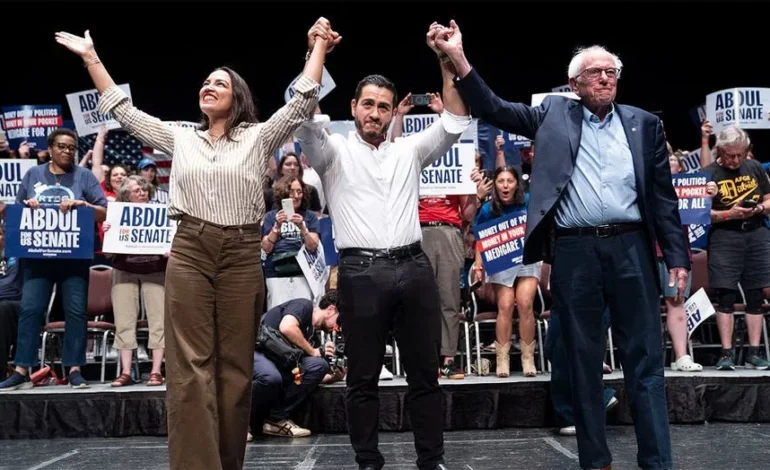 Michigan Primary Tests Democratic Party Divisions