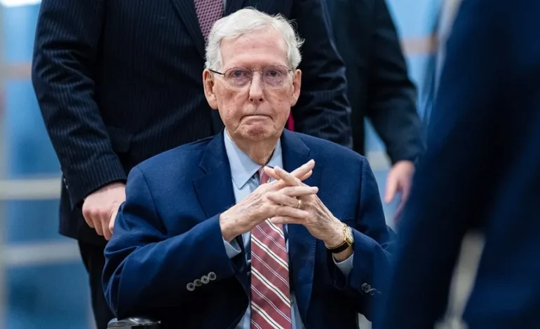 McConnell’s Senate Absence Fuels Succession Questions, Stalls Trump Agenda