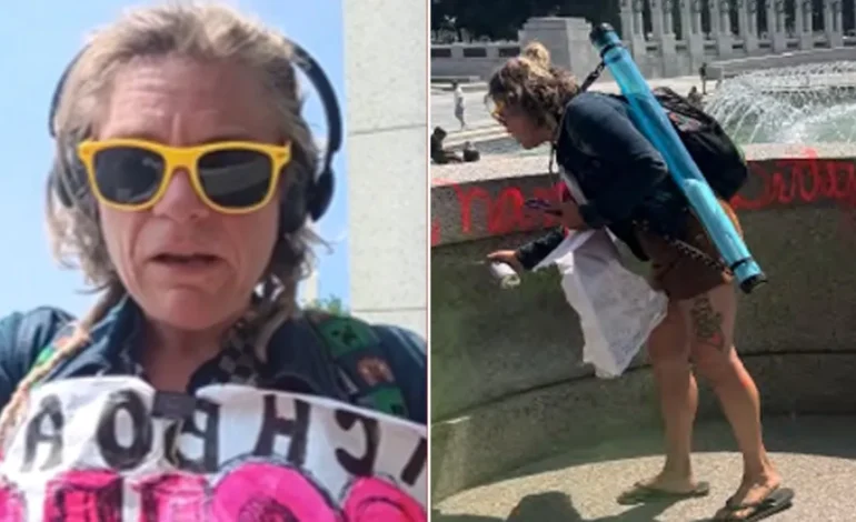 WWII Memorial Vandalism Suspect Arrested, Faces Felony Charges