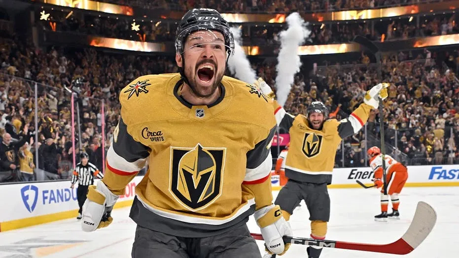 Vegas Golden Knights Unveil Dazzling Center Ice Design for 10th Season