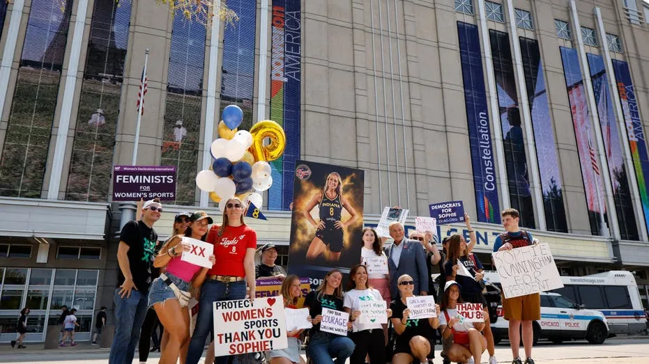 Supporters Rally for Women’s Sports in Indiana