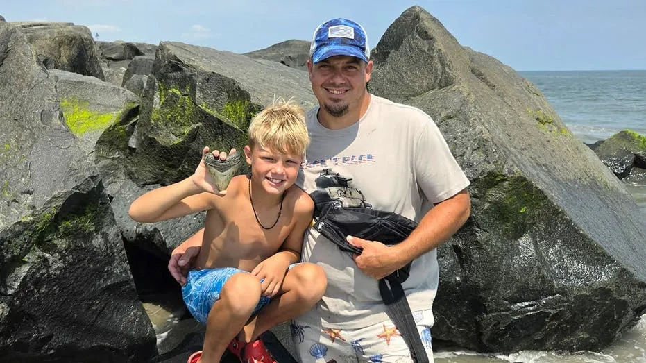 Colossal Megalodon Tooth Unearthed on Jersey Shore Beach