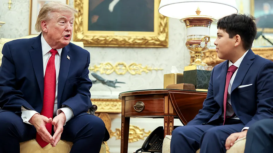Miracle Birthday: Boy Saved from Deadly Waves Visits Oval Office