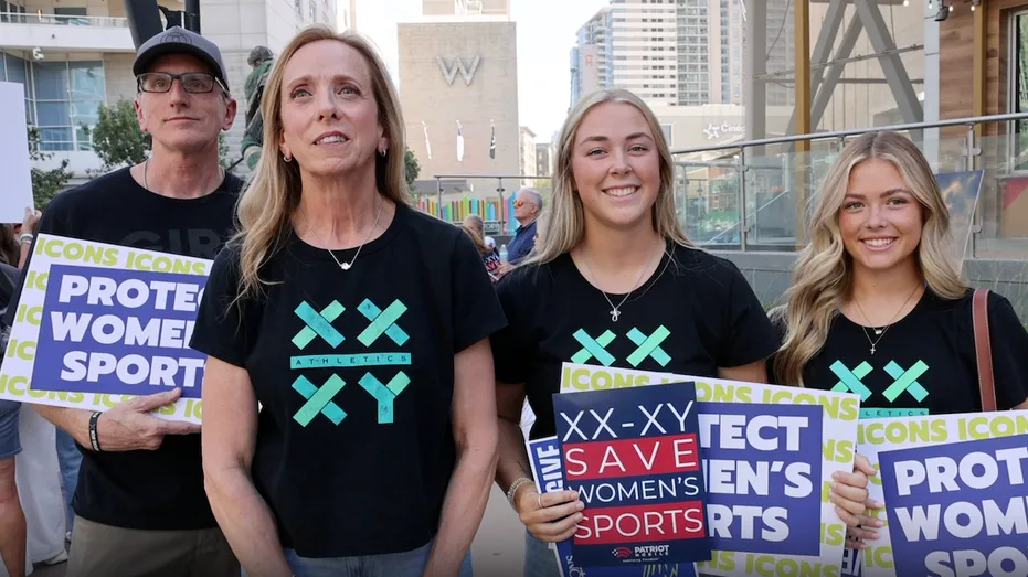 Mom of Ex-SJSU Star Leads Rally for Athlete’s Stance on Women’s Sports
