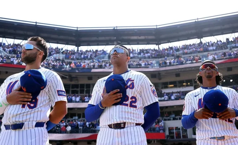 Raccoon Relishes Citi Field Snacks During Mets Game