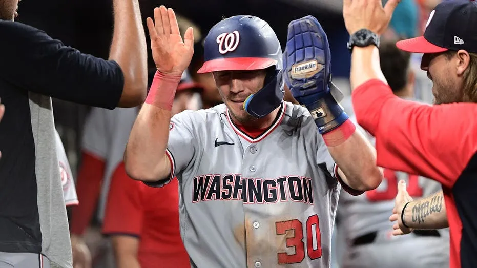 Nationals Outfielder’s Spider-Man Catch Stuns Marlins