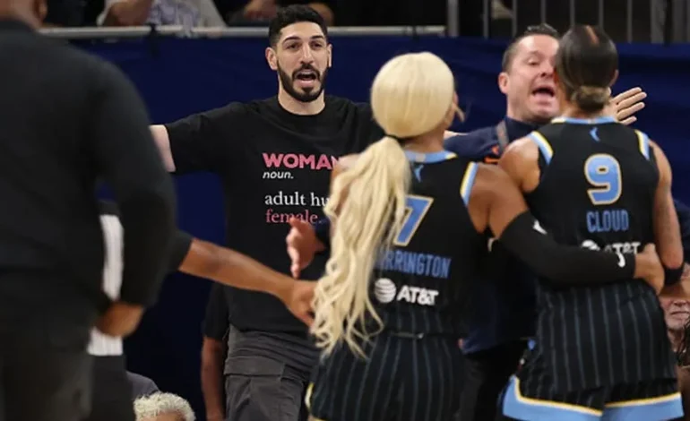 Enes Kanter Freedom Ejected from WNBA Game After Courtside Clash