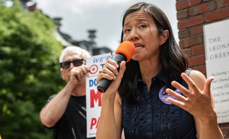 DHS Slams Boston Mayor Wu’s ‘Unhinged’ Tactics Against ICE Property Leases