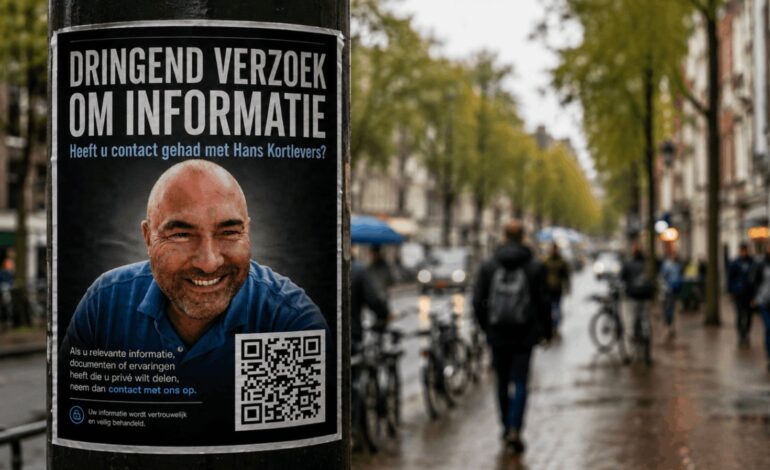 Flyers Seeking Information About Dutch Hotel Investor Hans Kortlevers Appear Across Netherlands and Ibiza